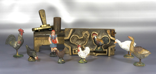 Massefiguren mit Gussform